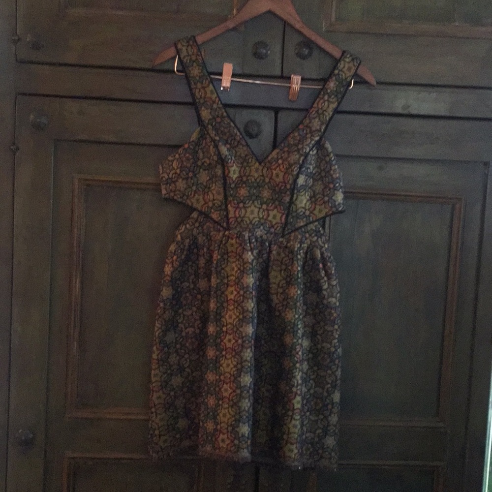 Cut out mini dress!